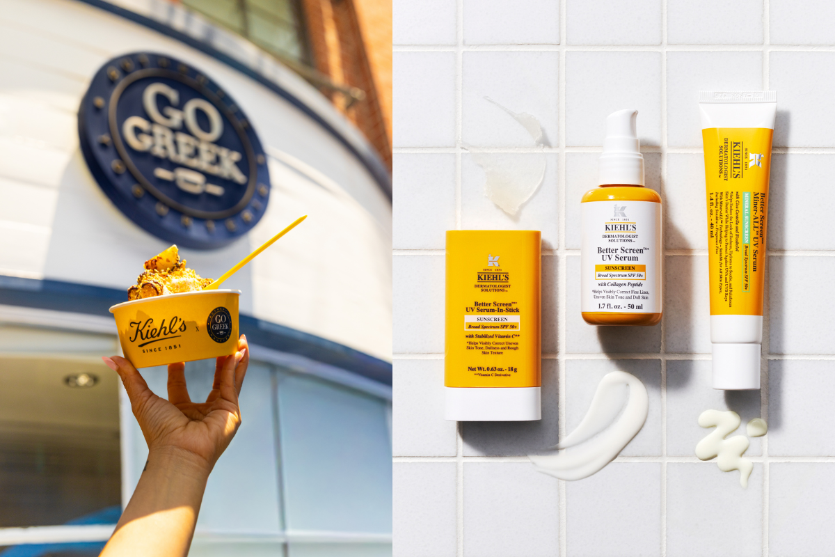 Kiehl’s Partners with Go Greek on Limited-Edition Better Summer Swirl Collaboration